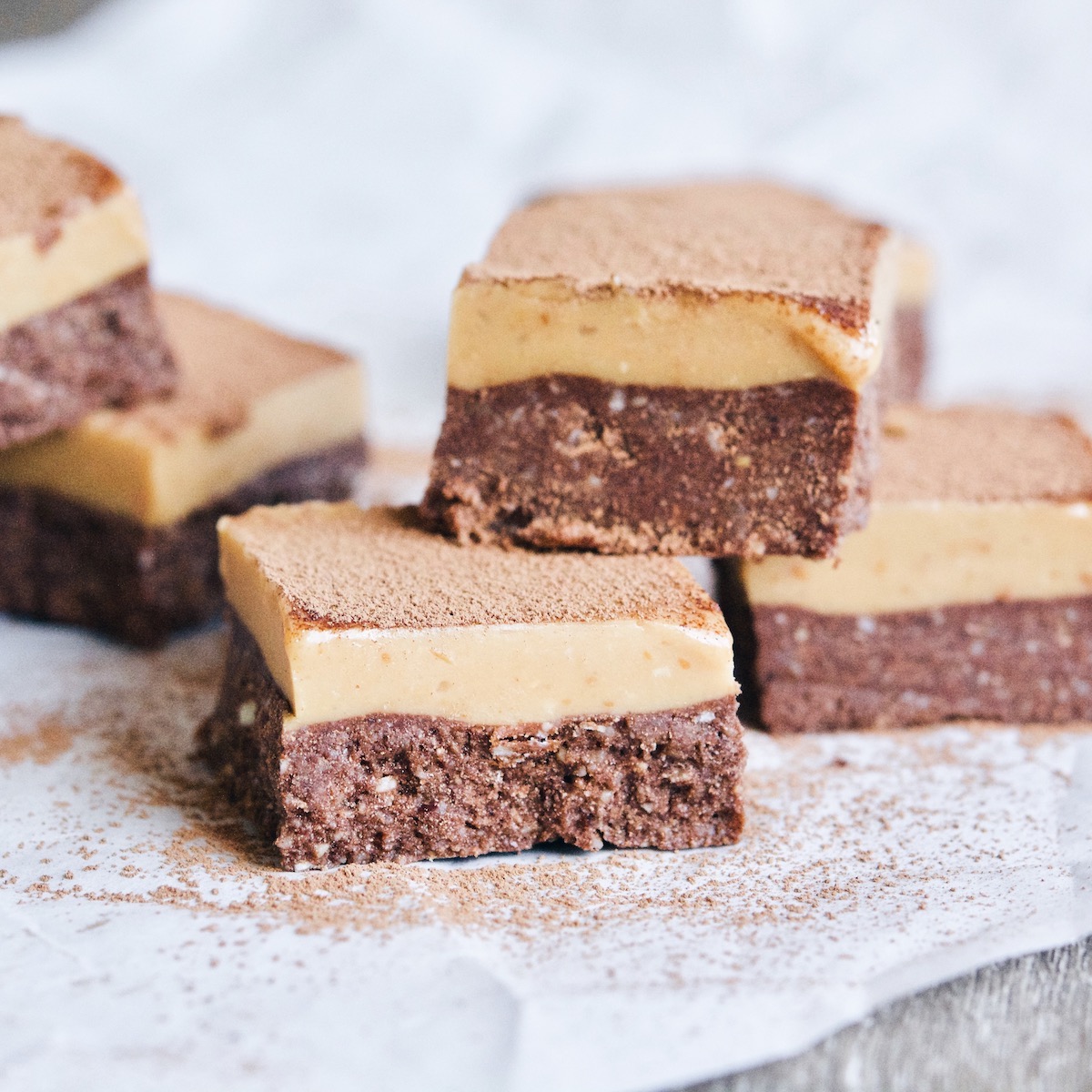 Raw Cacao Peanut Butter Slice