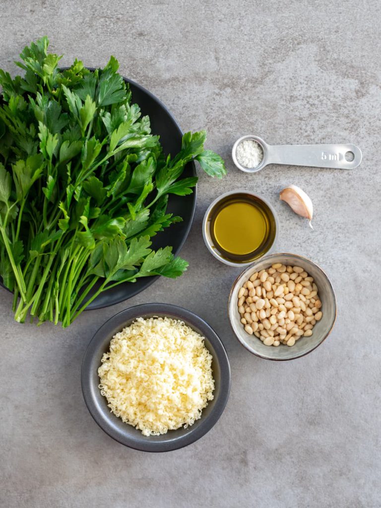 Parsley Pine Nut Pesto Recipe - Real Food Healthy Body