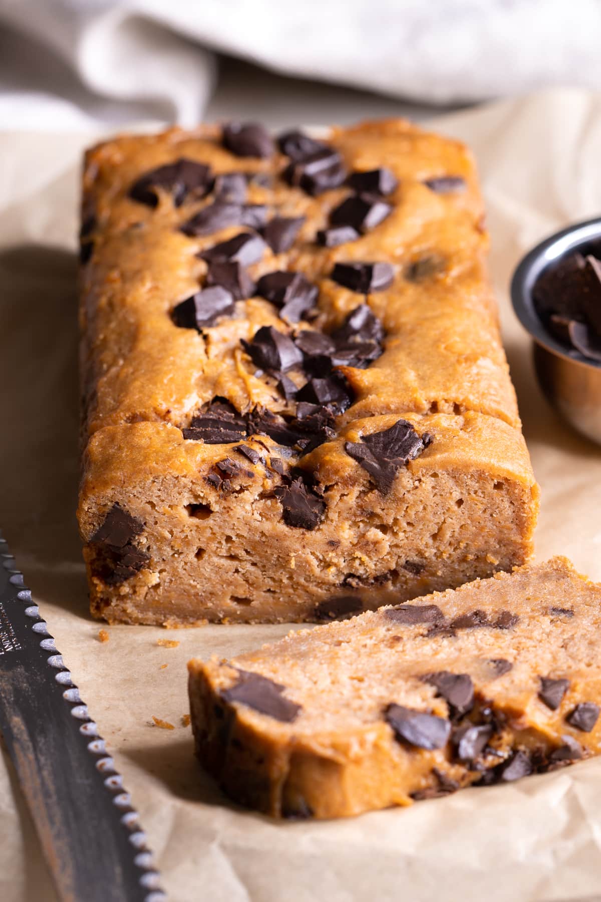 Sweet potato bread made with no eggs