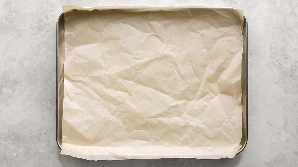 Line a baking sheet with parchment paper