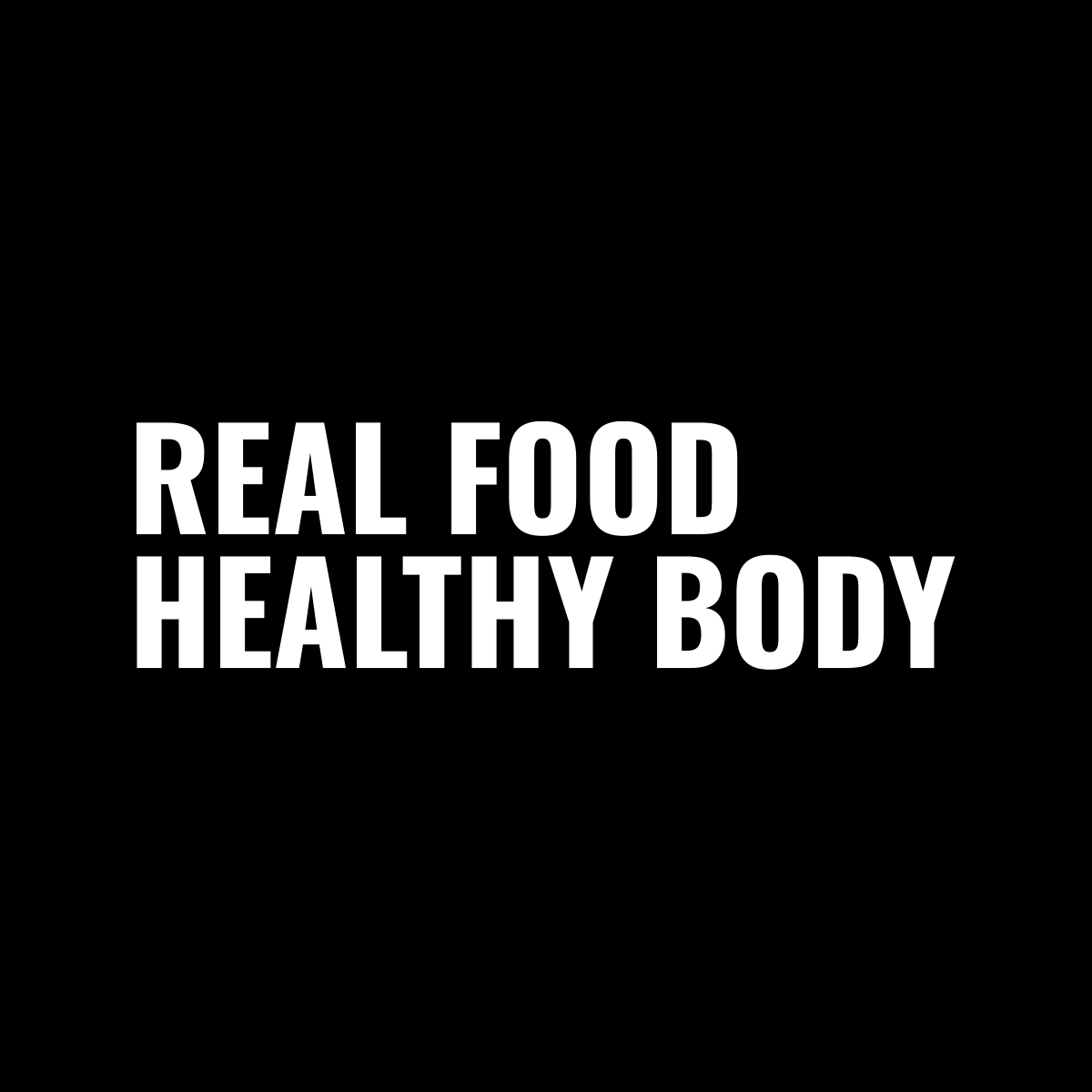 Real Food Healthy Body logo